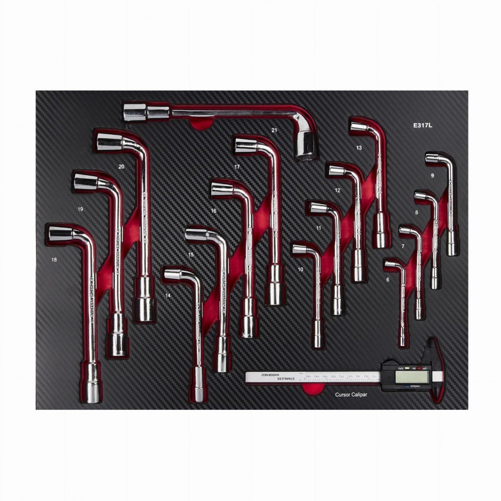 Візок з інструментами Kraft&Dele KD1068, 299 шт