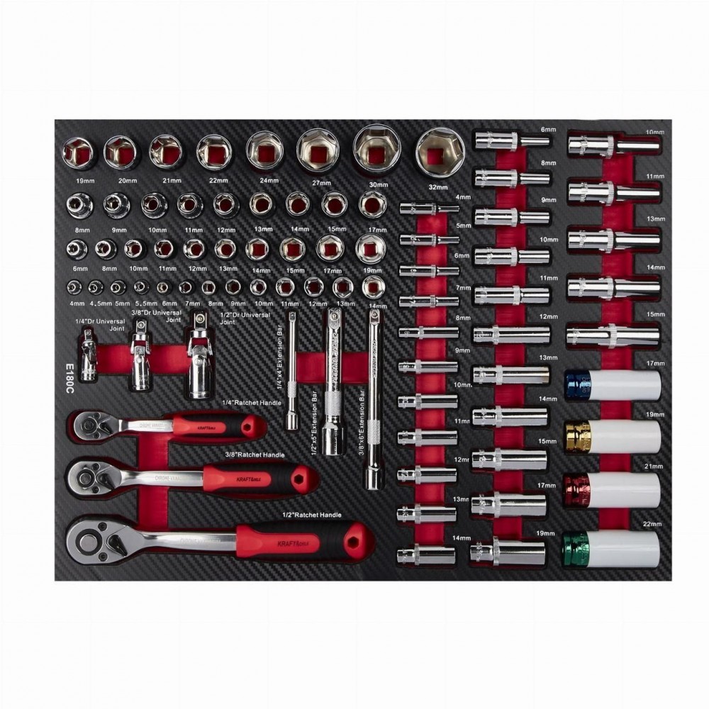 Візок з інструментами Kraft&Dele KD1068, 299 шт