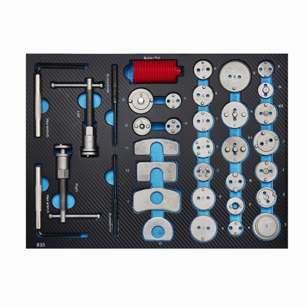 Візок з інструментами Kraft&Dele KD1069, 309 шт