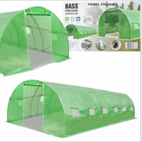 Теплиця садова плівкова 600 х 300 х 200 см Bass Polska 8598