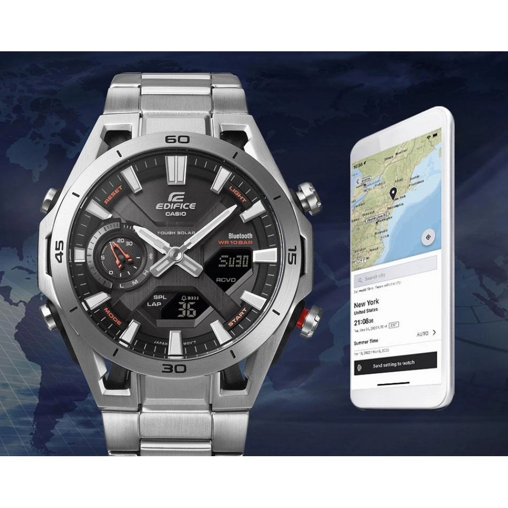 Наручний годинник Casio ECB-2300D-1A