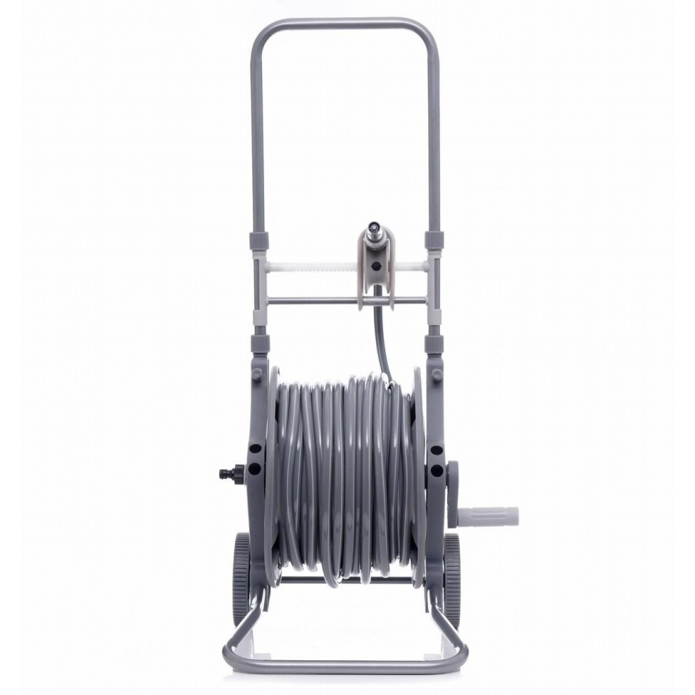 Садова катушка, візок зі шлангом 45м+2м 1/2" Kraft&Dele KD2078