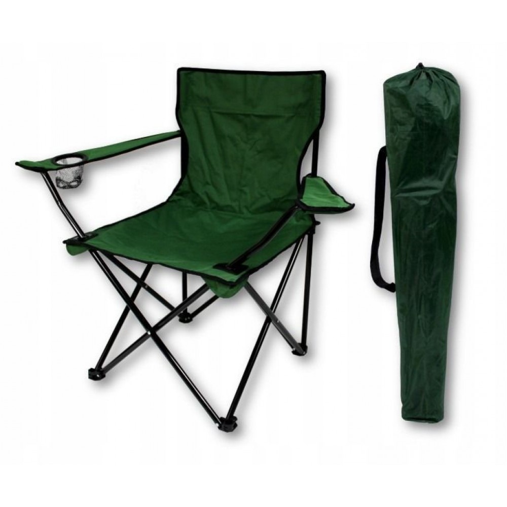 Складане рибальське крісло Garden Line LEZ7167 Зелене