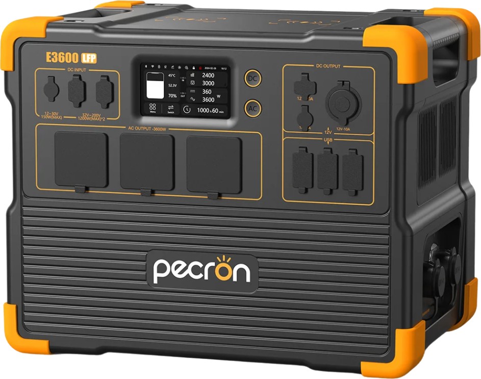 Зарядна станція Pecron E3600LFP 3600 Вт, 3072 Вт·год